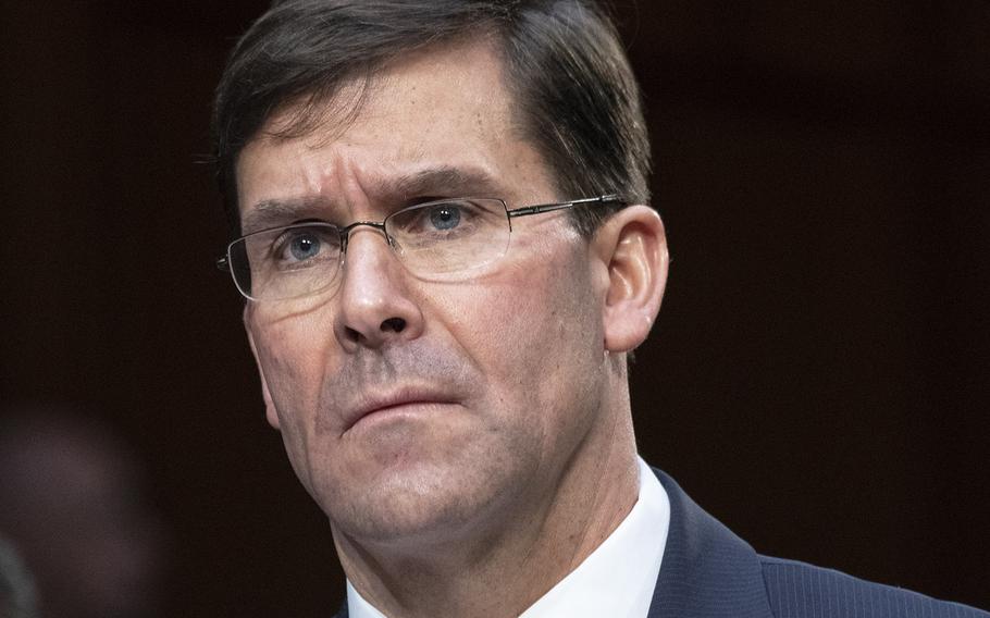 Esper No plans for US troops to leave Iraq Stars and Stripes